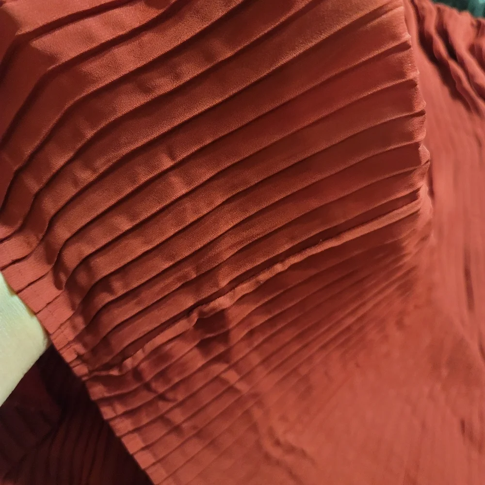 PLUS Size 4x Sheer Pleated Flirty Sexy Nightie Lounge Short Gown - Picture 10 of 10